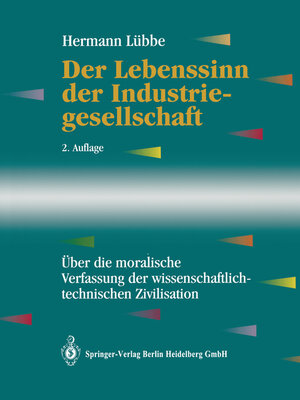 cover image of Der Lebenssinn der Industriegesellschaft